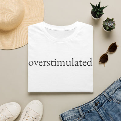 Overstimulated Tee — White