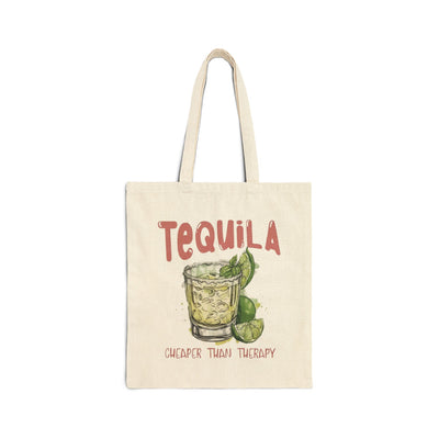 Tequila Cheaper Tote — Natural