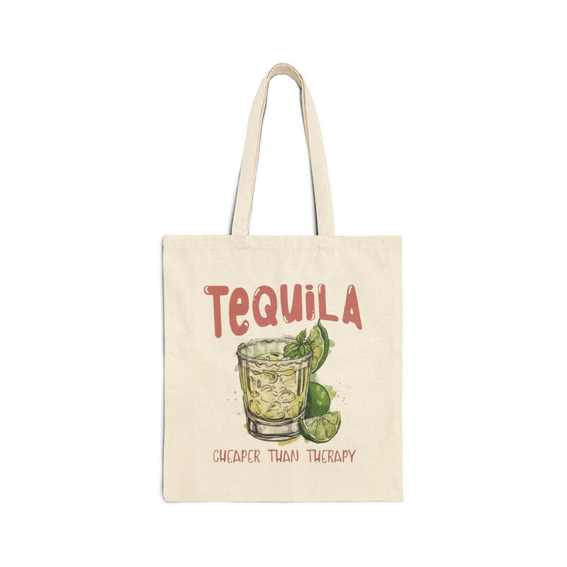 Tequila Cheaper Tote — Natural