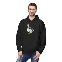 Goose Graphic Hoodie — 'Is It A Goose' Cute Minimalist Illustration