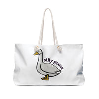 Silly Goose Weekender Bag – Cute Cartoon Travel Tote