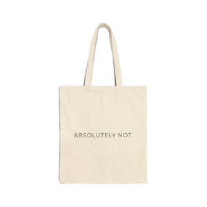 Absolutely Not Tote — Natural