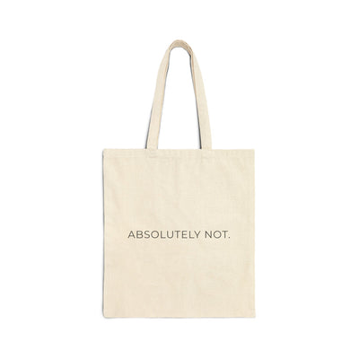 Absolutely Not Tote — Natural