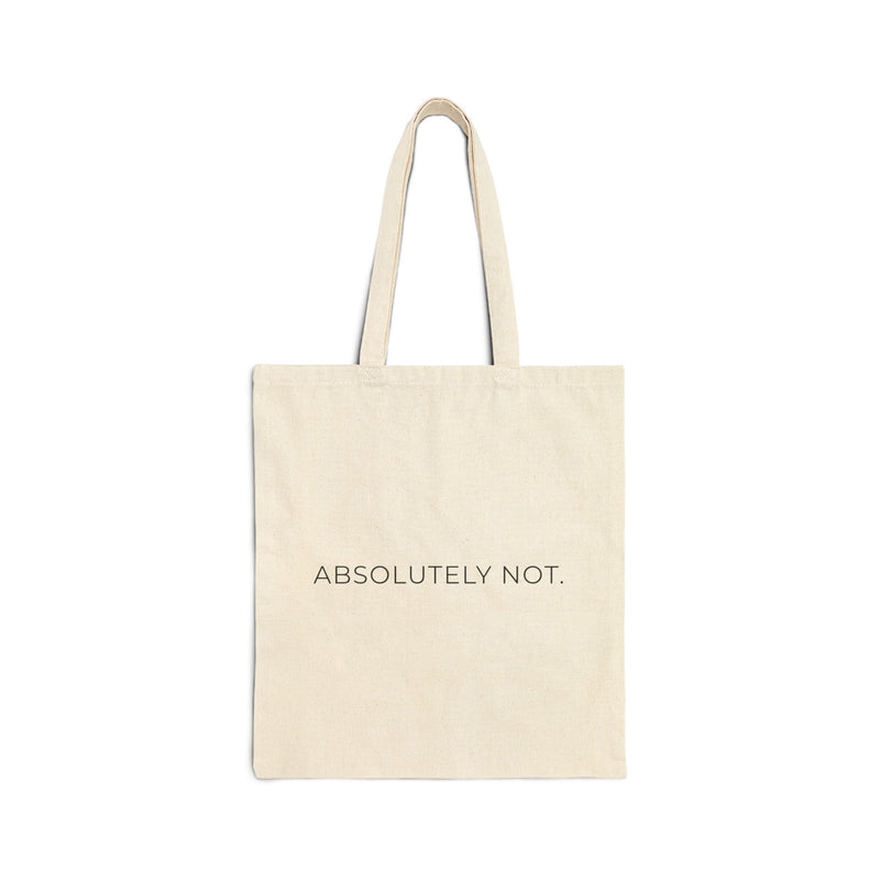 Absolutely Not Tote — Natural