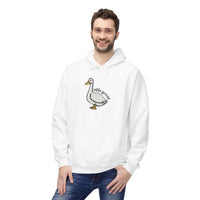 Goose Graphic Hoodie — 'Is It A Goose' Cute Minimalist Illustration