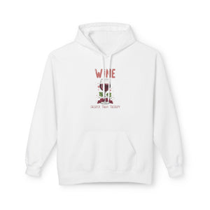 Wine Cheaper Hoodie — White
