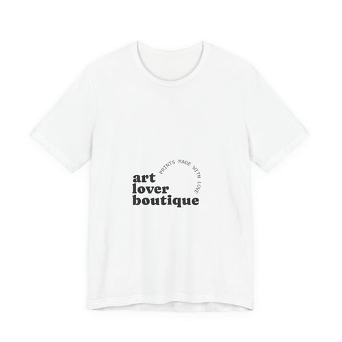 Art Lover Boutique Tee — Minimalist Graphic Short Sleeve Shirt