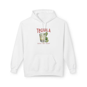 Tequila Cheaper Hoodie — White