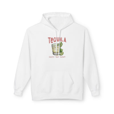Tequila Cheaper Hoodie — White
