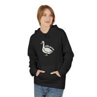 Goose Graphic Hoodie — 'Is It A Goose' Cute Minimalist Illustration